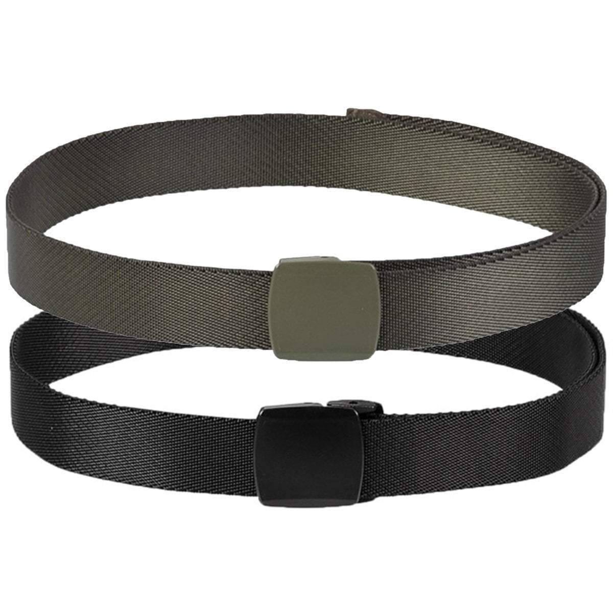 Ceinture Mil-Tec Elastic Quick Release nylon 3,8 cm × 130 cm avec boucle YKK plastique