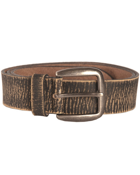 Ceinture Mil-Tec en cuir de bovin enduit polyuréthane largeur 4 cm à boucle en zinc