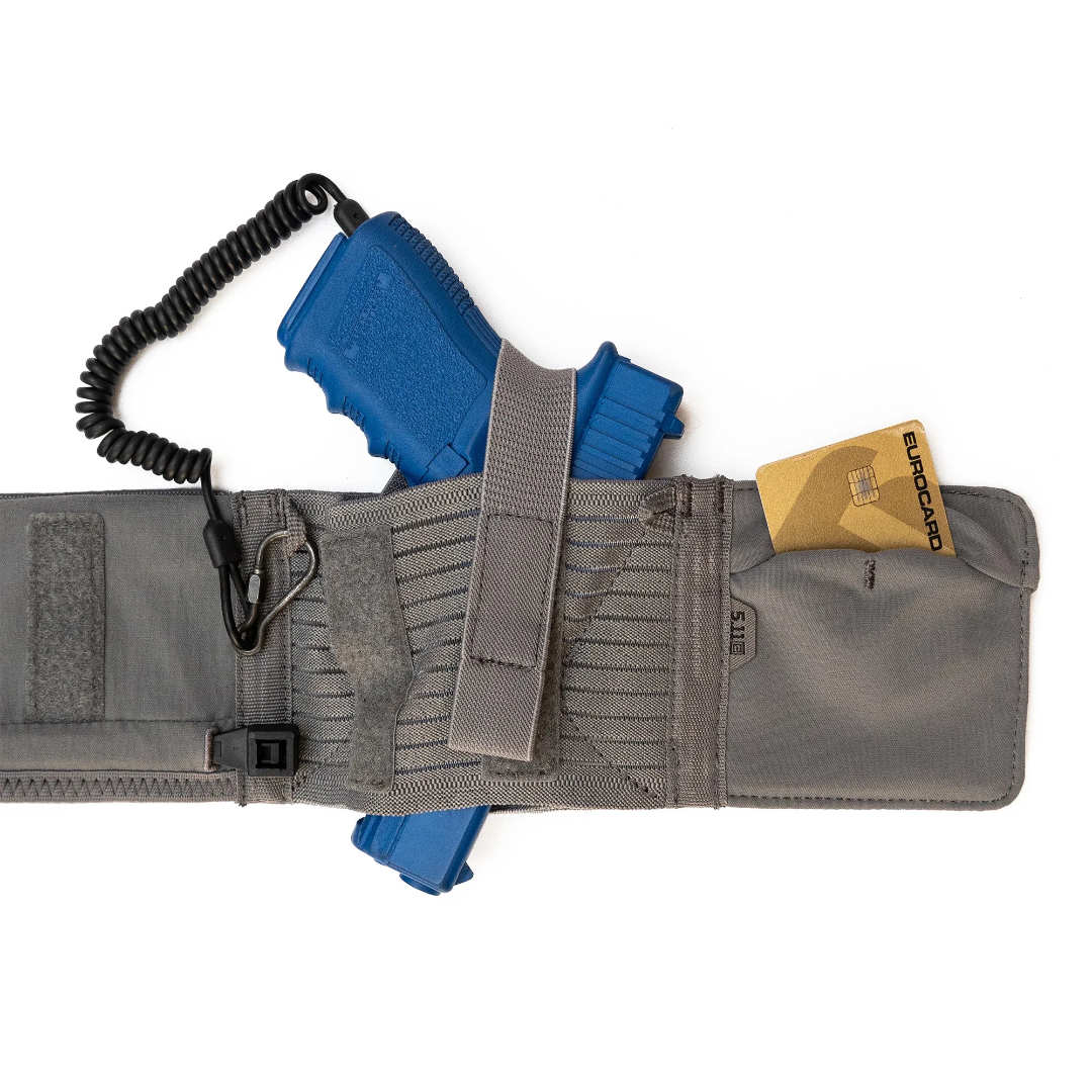 Ceinture de port abdominal 5.11 Tactical Belly Band ambidextre en nylon et élasthanne