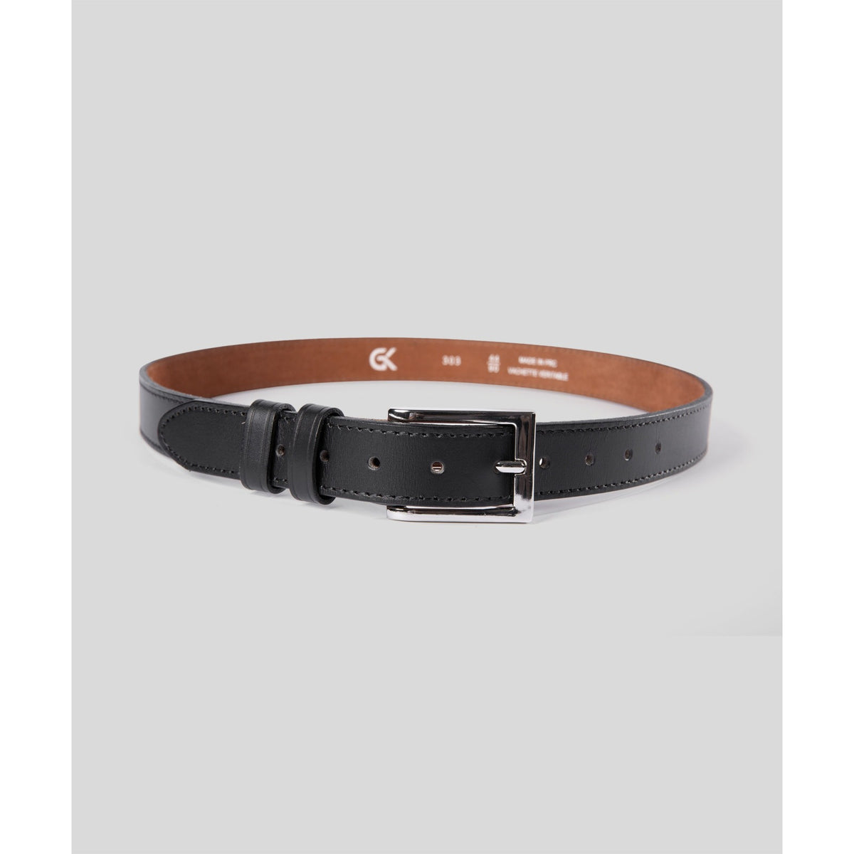 Ceinture de service GK Professional cuir doublé 30 mm finition mate fabrication française