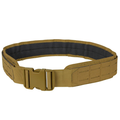 Ceinturon tactique Condor LCS Gun Belt 5 cm boucle rapide et passants découpés laser