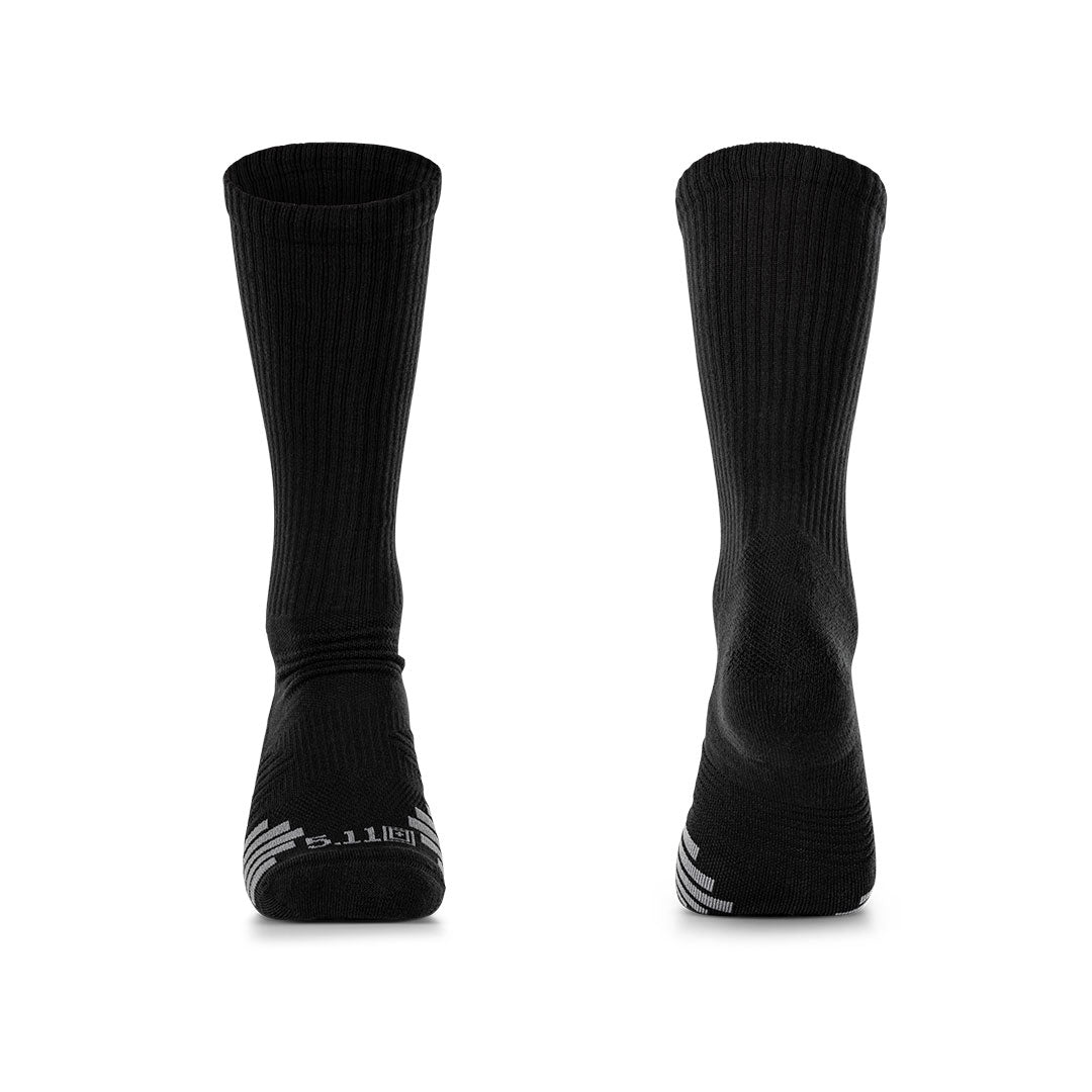 Chaussettes Duty Ready Plus OTC 5.11 Tactical hautes lot de 3 revers NO QUIT