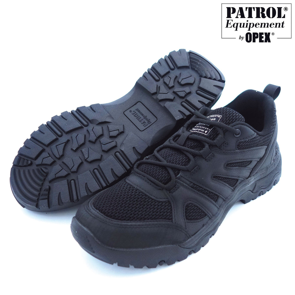 Chaussures de service Tactical basses mesh polyester semelle EVA 400 g