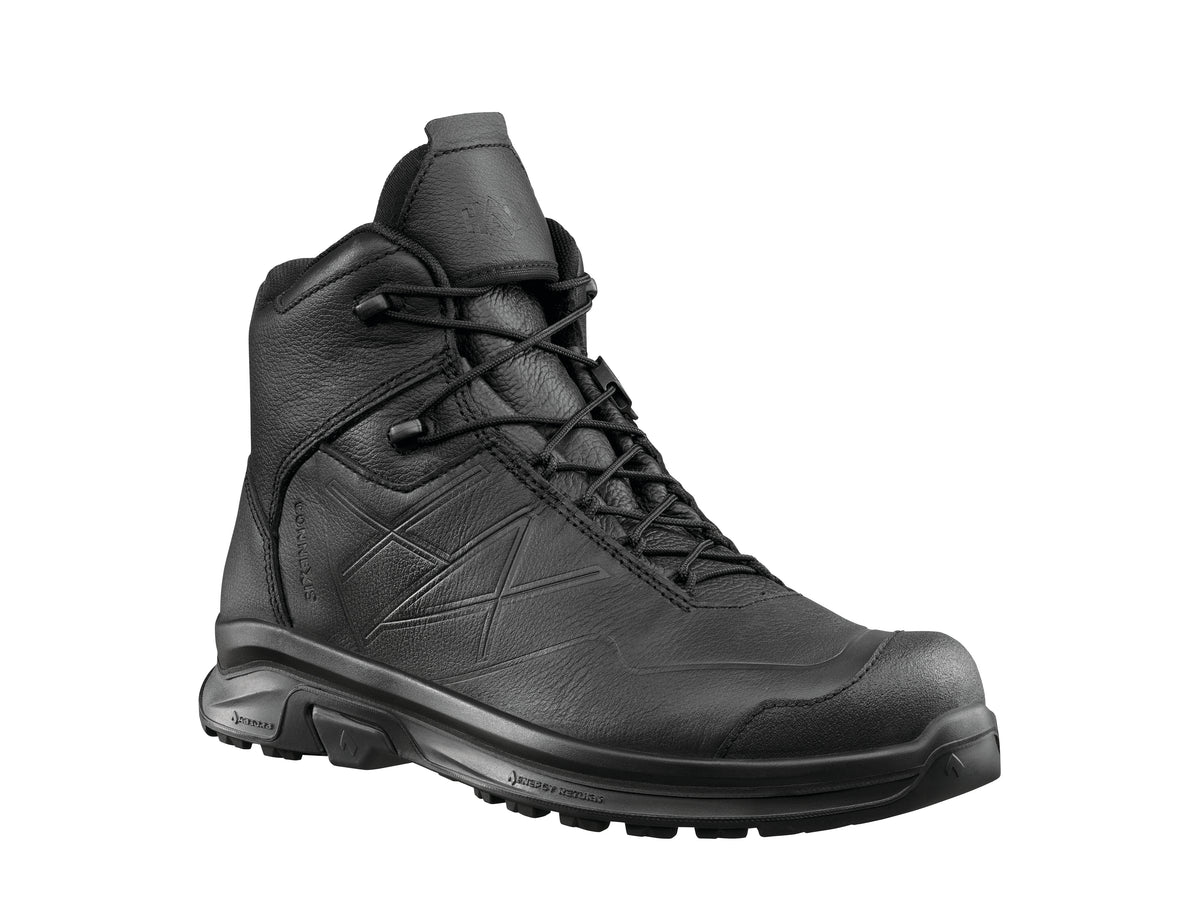 Chaussures d'intervention mi-hautes femme Haix CONNEXIS Force GTX LTR cuir norme O6 SR