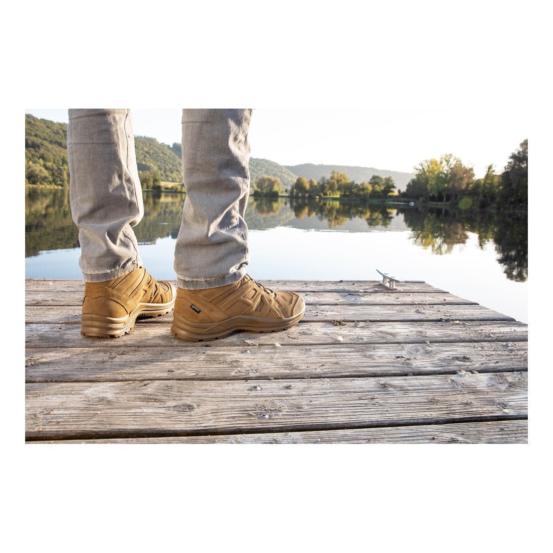 Chaussures mi-hautes Haix Black Eagle Athletic 2.0 V cuir velours Gore-Tex imperméables tige 15 cm