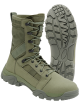 Chaussures tactiques Brandit Defense microfibre et nylon 600D semelle caoutchouc EVA