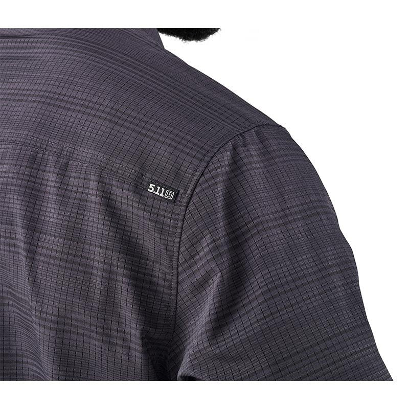 Chemise Ellis 5.11 Tactical manches courtes tissu Vent-Tac respirant patte RAPIDraw