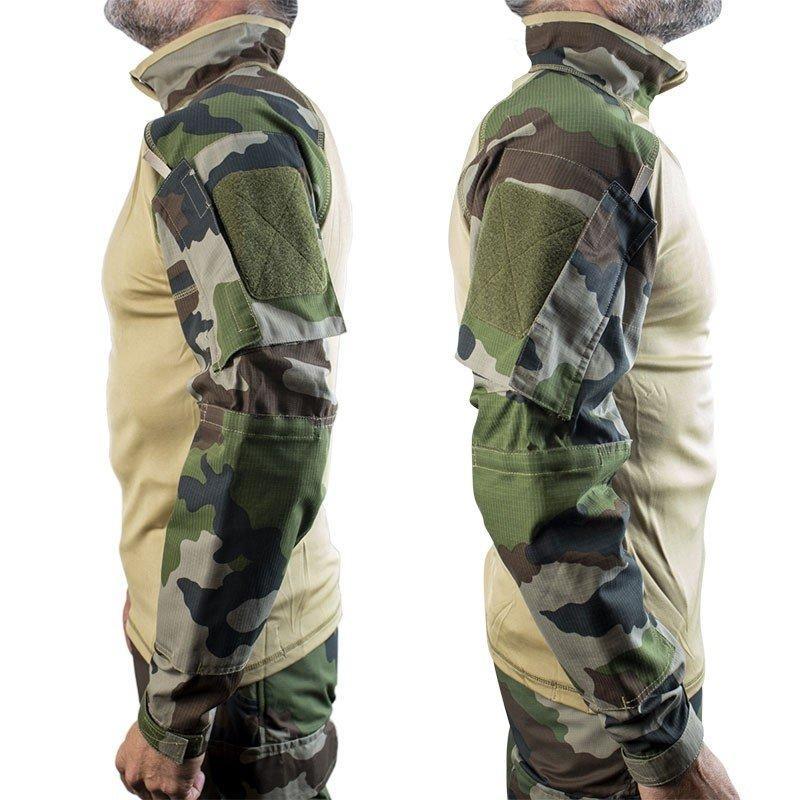 Chemise de combat Arktis A900 UBACS V3 torse polyester FR et coudes à logement