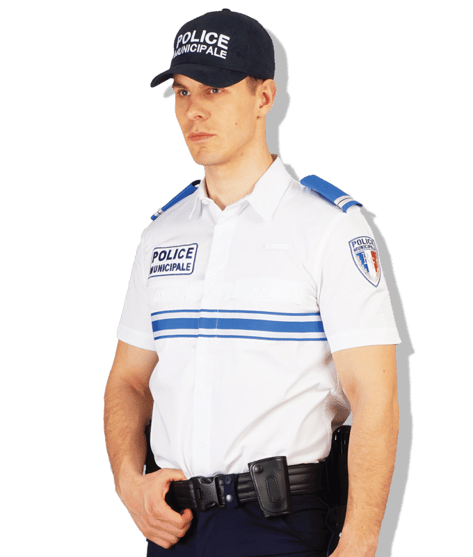 Chemise de service manches courtes GK Pro Police Municipale pour la tenue d'été