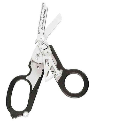 Ciseaux de secours pliants Leatherman Raptor Rescue 6 outils, brise-vitre carbure