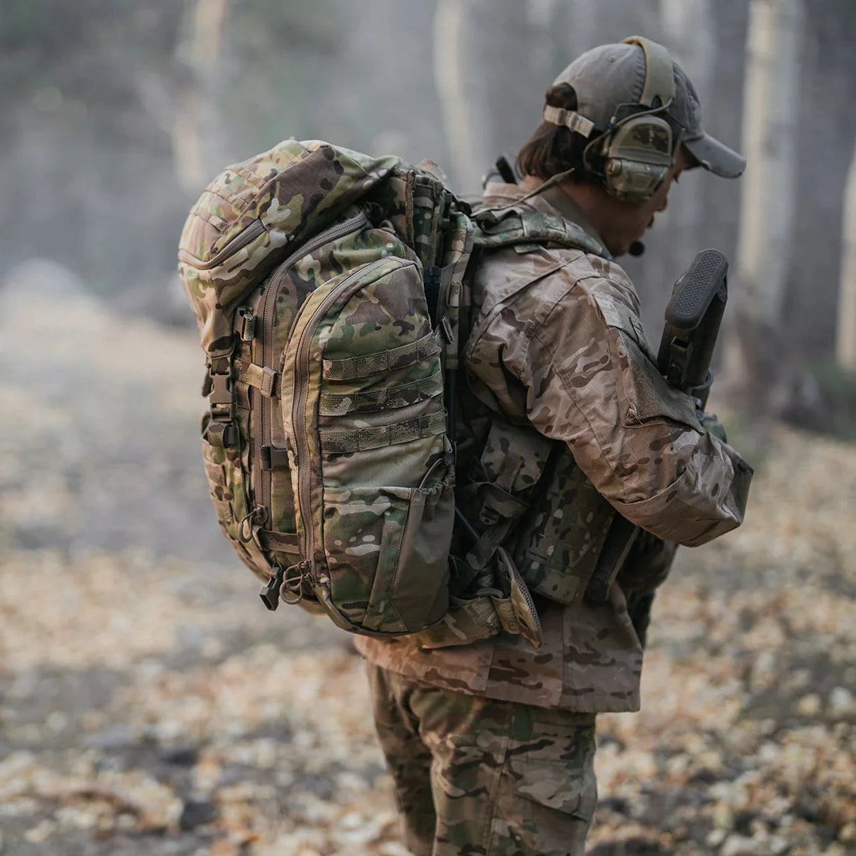 Claie de portage tactique Eberlestock Mission EMOD rigide et modulaire pour armure