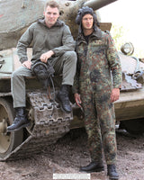 Combinaison d'équipage blindé Bundeswehr en coton doublé, surplus d'occasion, lot de 5