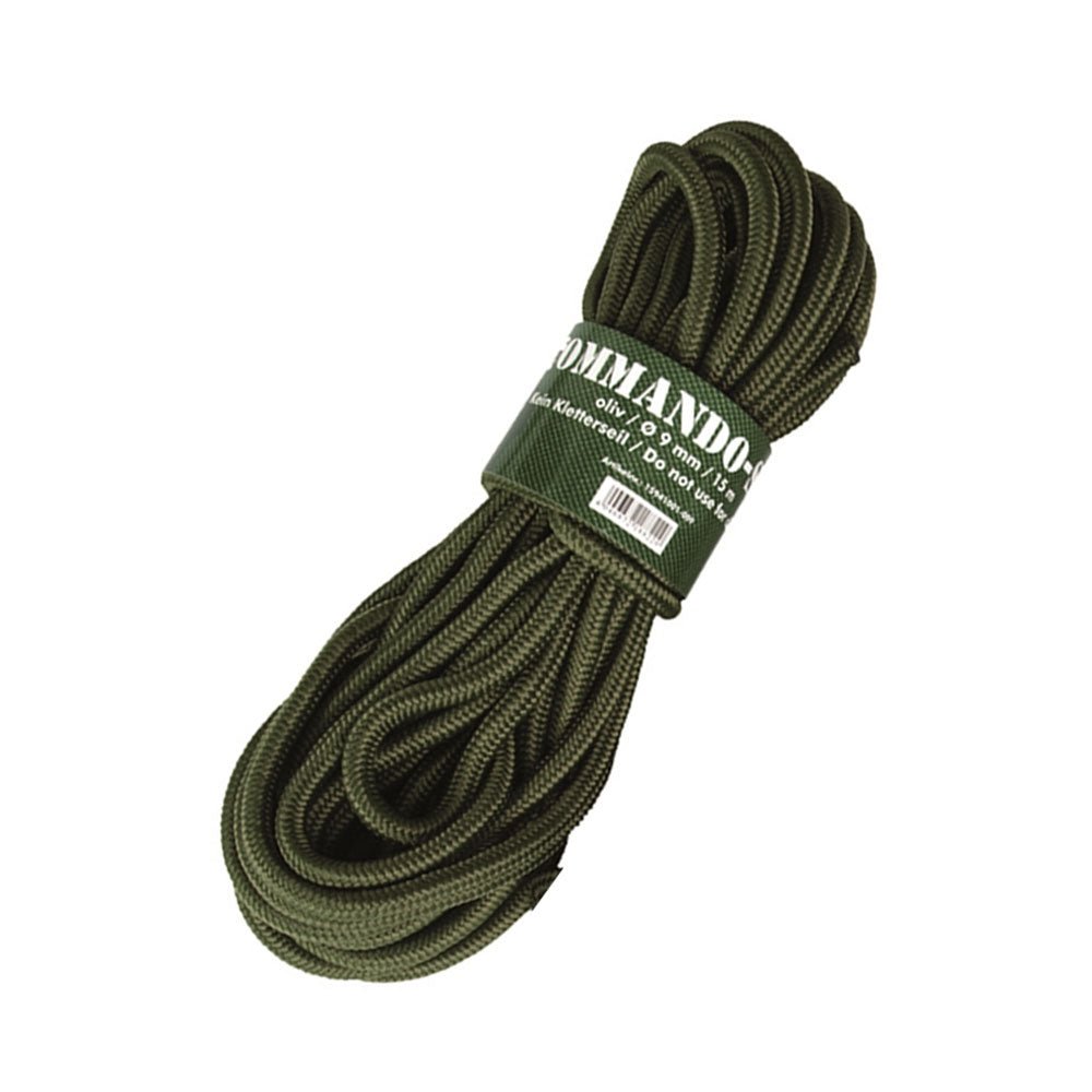 Corde Mil-Tec Commando polypropylène diamètre 5 mm rouleau de 15 m (non certifiée escalade)
