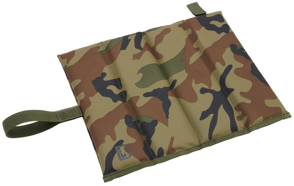 Coussin d'assise pliable Brandit Sit Mat 31 x 9 x 6 cm polyester enduit garni de mousse