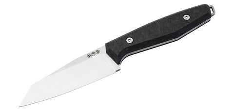 Couteau à lame fixe Boker Daily Knives AK1 Reverse Tanto CF acier MagnaCut lame 79 mm