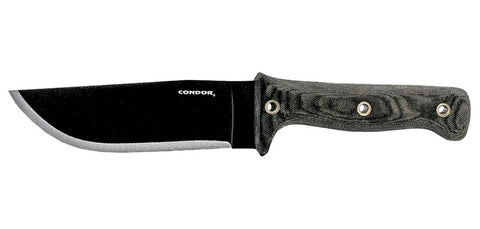 Couteau à lame fixe Condor Crotalus acier 1075 High Carbon lame 140 mm