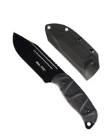 Couteau de combat Mil-Tec lame 11,5 cm acier 440A manche G10 étui Kydex