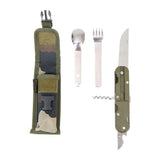 Couteau pliant Ares Bivouac Original six fonctions livré avec étui de port sur ceinture