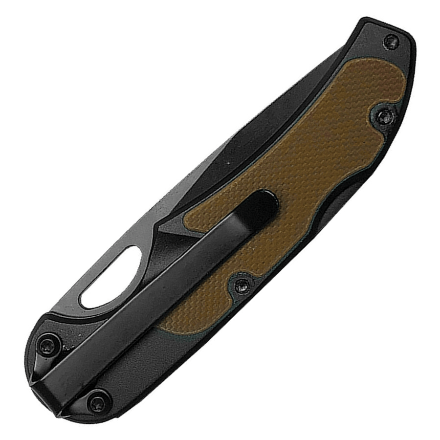 Couteau pliant ABKT TAC Mark II Lockback Tan