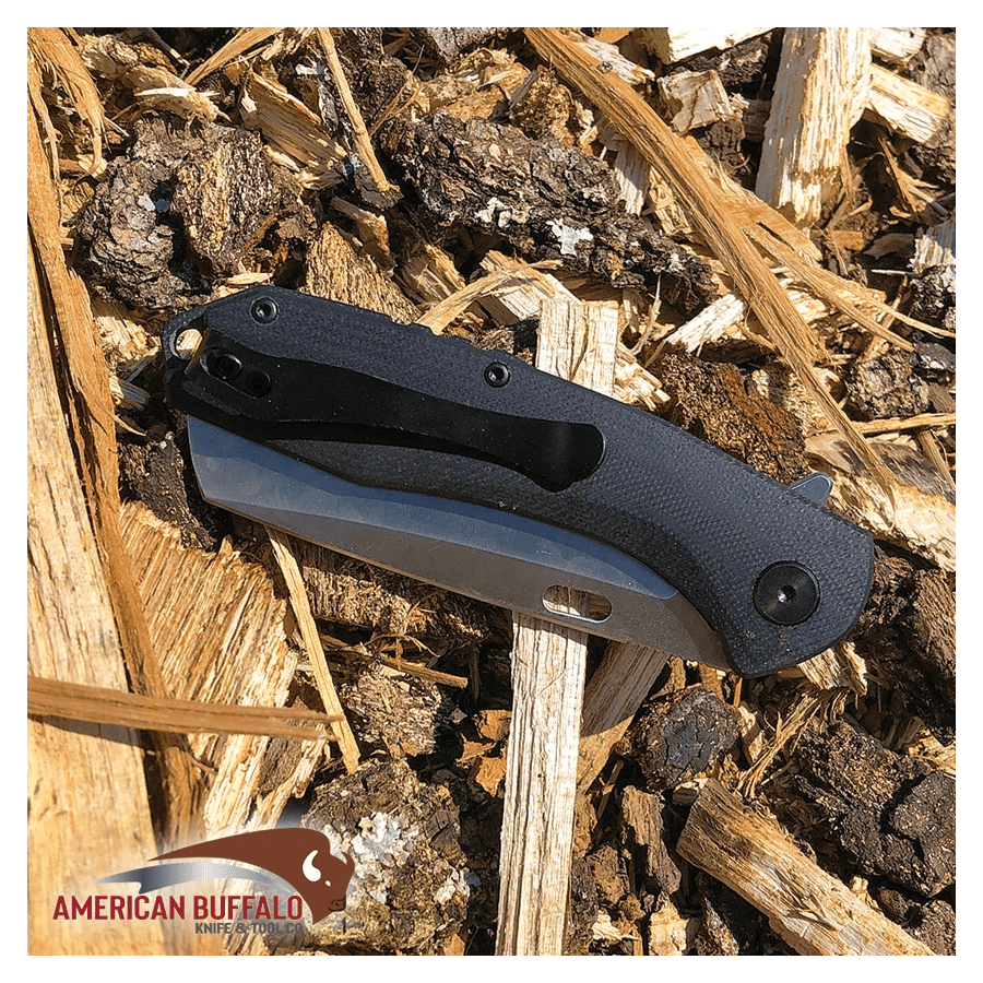 Couteau pliant ABKT TAC Warthog Linerlock Black
