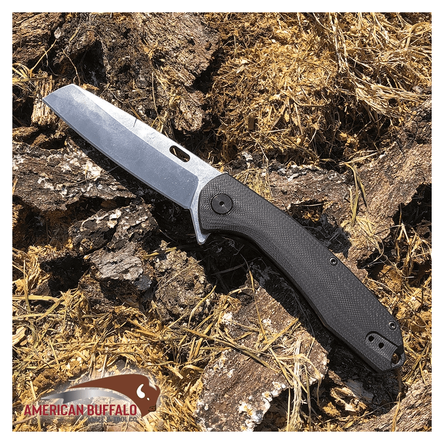 Couteau pliant ABKT TAC Warthog Linerlock Black