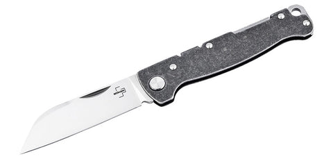Couteau pliant Boker Plus Atlas Backlock Sheepfoot acier D2 lame 68 mm