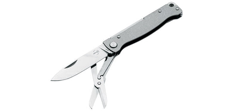 Couteau pliant Boker Plus Atlas Multi SW gen. 2 acier 12C27 (Inox) lame 67 mm