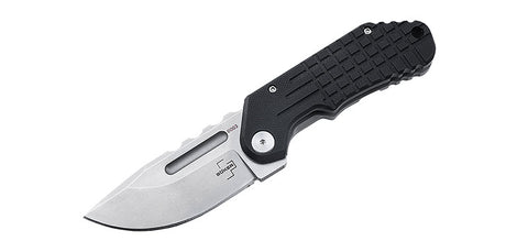 Couteau pliant Boker Plus Dvalin Folder Drop acier D2 lame 70 mm lame drop point