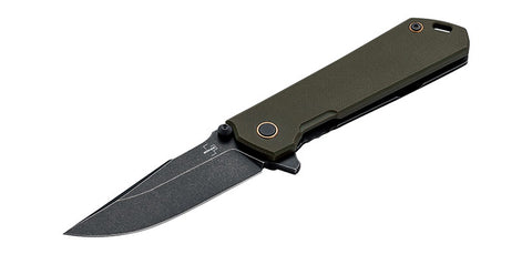 Couteau pliant Boker Plus Kihon OD Assist acier D2 lame 85 mm lame drop point