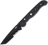 Couteau pliant CRKT M16-10XK acier 8Cr14MoV lame tanto 76 mm manche nylon