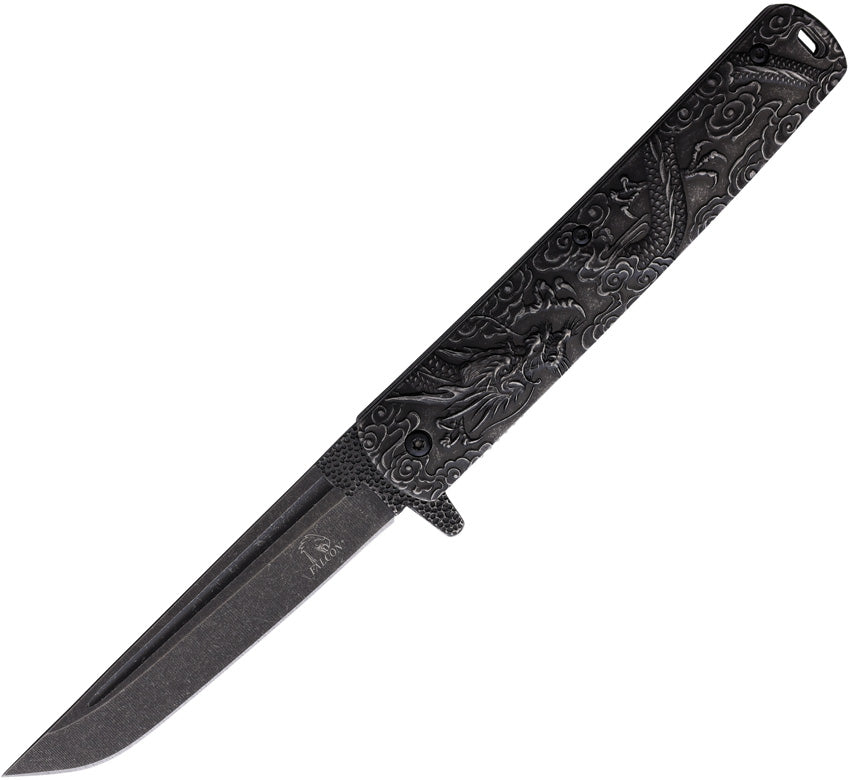 Couteau pliant Falcon Dragon KS3024 à ouverture assistée verrouillage linerlock