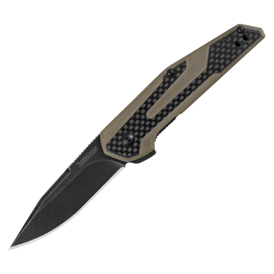 Couteau pliant Kershaw Fraxion Linerlock Tan