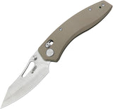 Couteau pliant Kubey Caiman acier San Mai M2 lame 80 mm manche G10