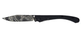 Couteau pliant Lug C63 Fleurs Summer acier 7Cr17MoV lame 80 mm lame clip point