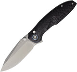 Couteau pliant REMETTE Cool Whale acier 14C28N lame drop point 89 mm