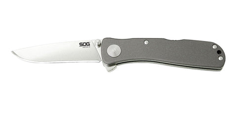 Couteau pliant SOG Twitch II drop point TWI8 acier AUS8 lame 67 mm