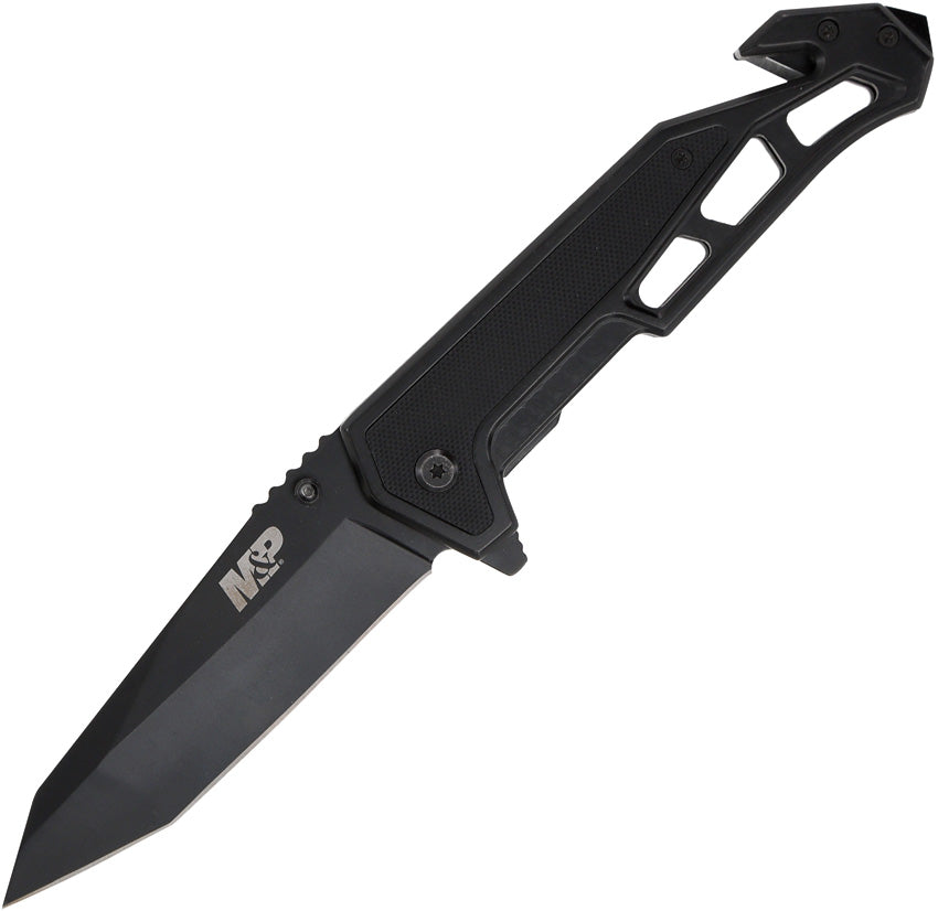 Couteau pliant Smith & Wesson Border Guard lame tanto 102 mm manche G10