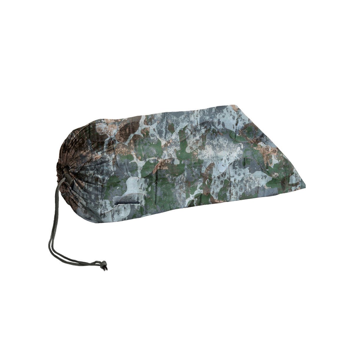 Couverture Poncho Liner Mil-Tec CIV-TEC polyester matelassé 210 × 150 cm 800 g avec sac de transport