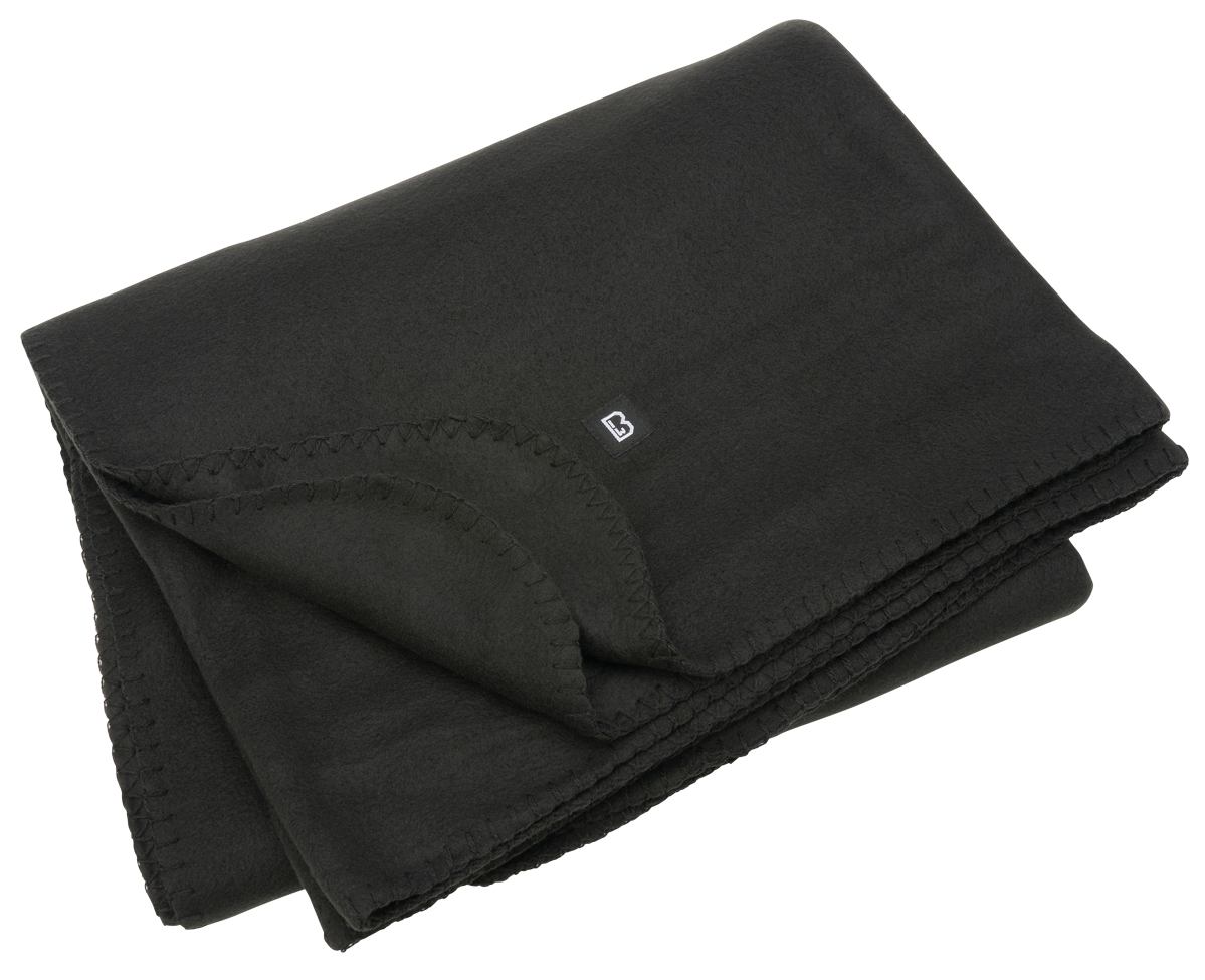 Couverture polaire Brandit 135 x 175 cm en polyester avec sangle de transport amovible