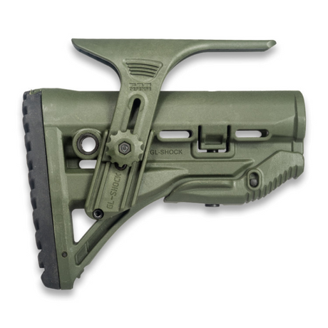 Crosse FAB Defense à absorption de recul GL-SHOCK CP avec appui joue pour AR15/M4