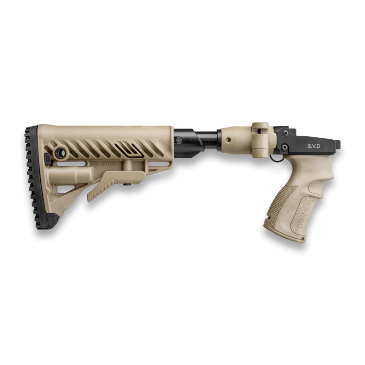 Crosse pliante FAB Defense M4 SVD SB avec amortisseur de recul pour Dragunov / Tigre