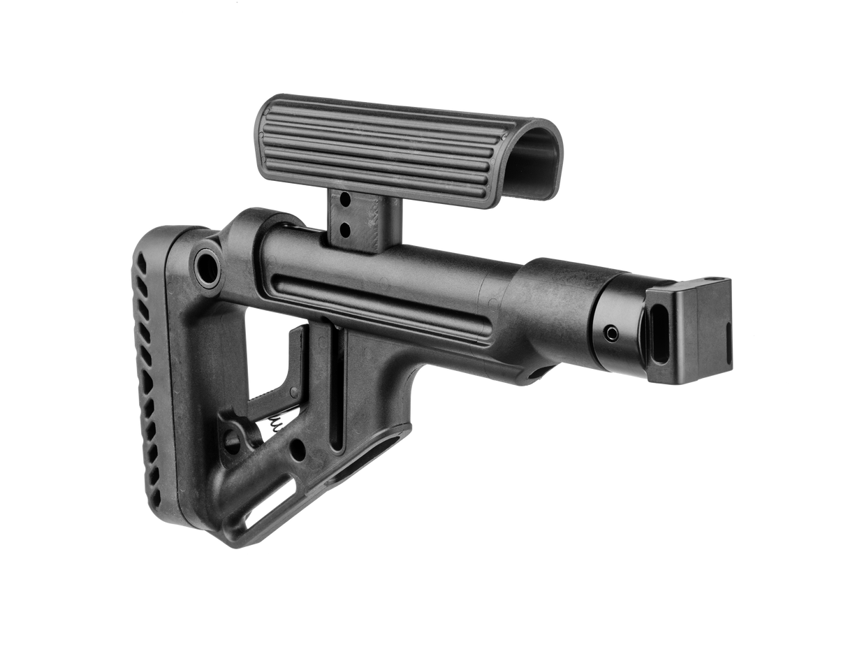 Crosse pliante FAB Defense UAS-SAIGA avec appui joue intégré pour Saiga