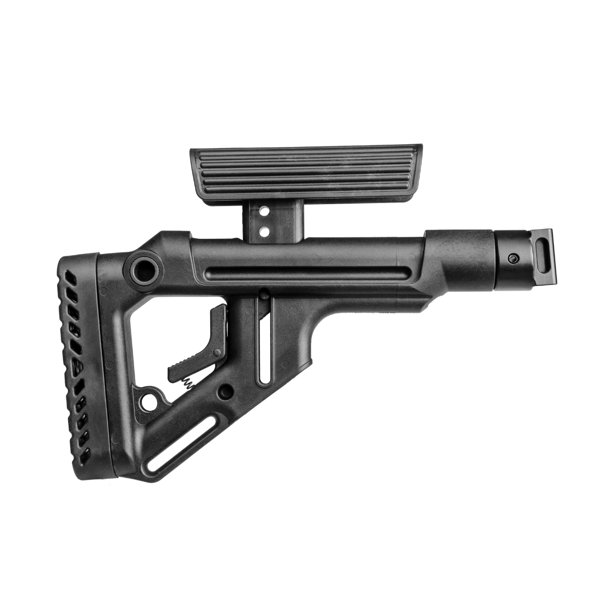 Crosse pliante FAB Defense UAS-SAIGA avec appui joue intégré pour Saiga