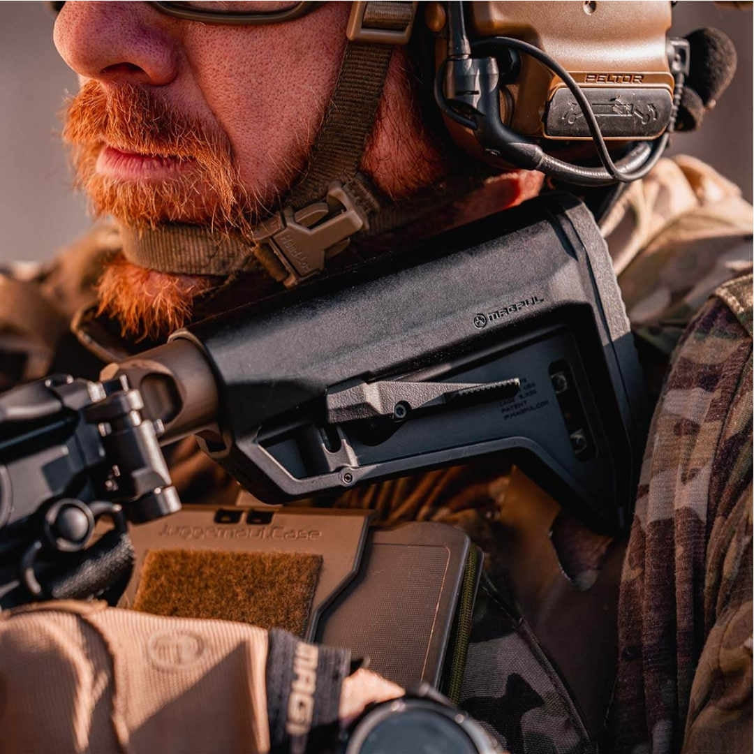 Crosse télescopique compacte MOE SL-M Magpul 201 g pour tube court ou standard