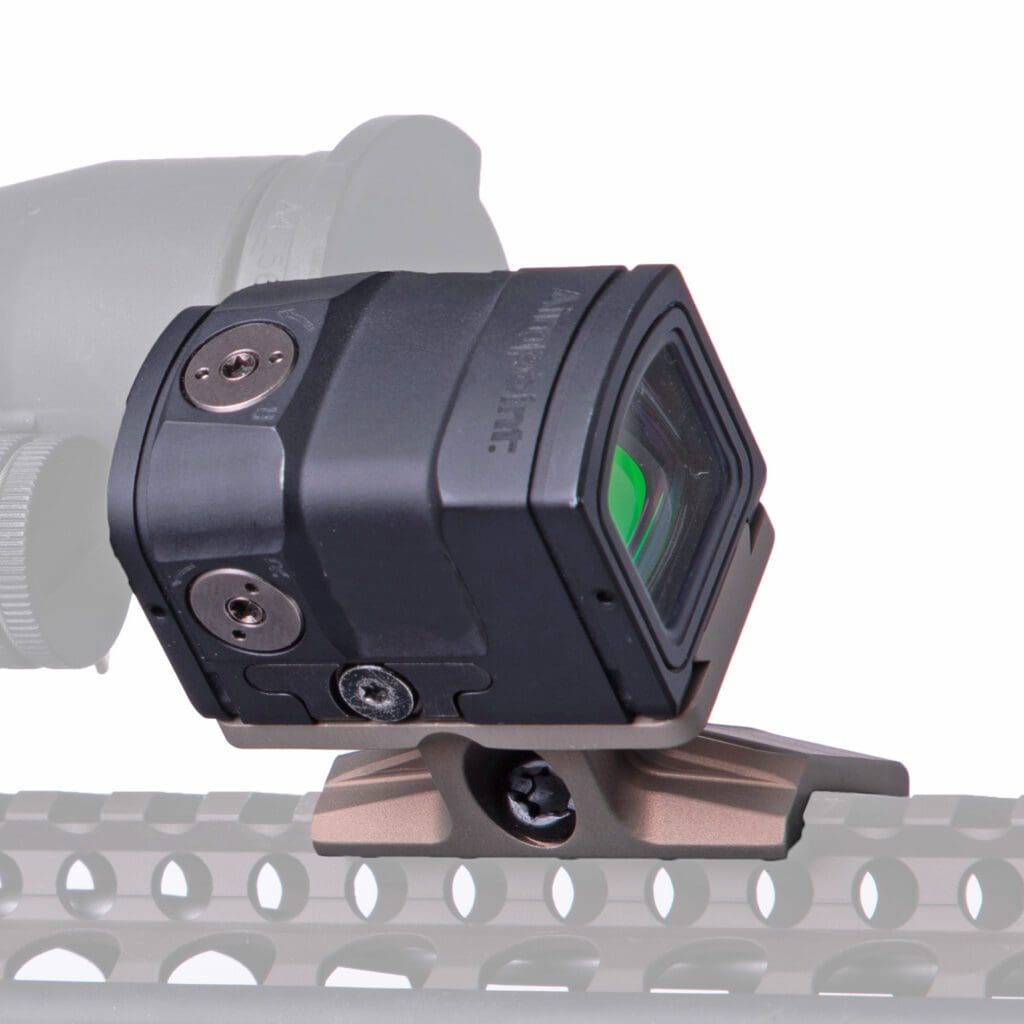 Montage déporté Reptilia Dot Mount réversible pour Aimpoint ACRO et Steiner MPS sur Picatinny