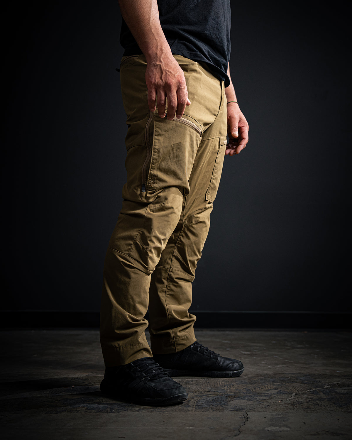 Pantalon tactique Eberlestock Deadwood en nylon extensible à renforts déperlants