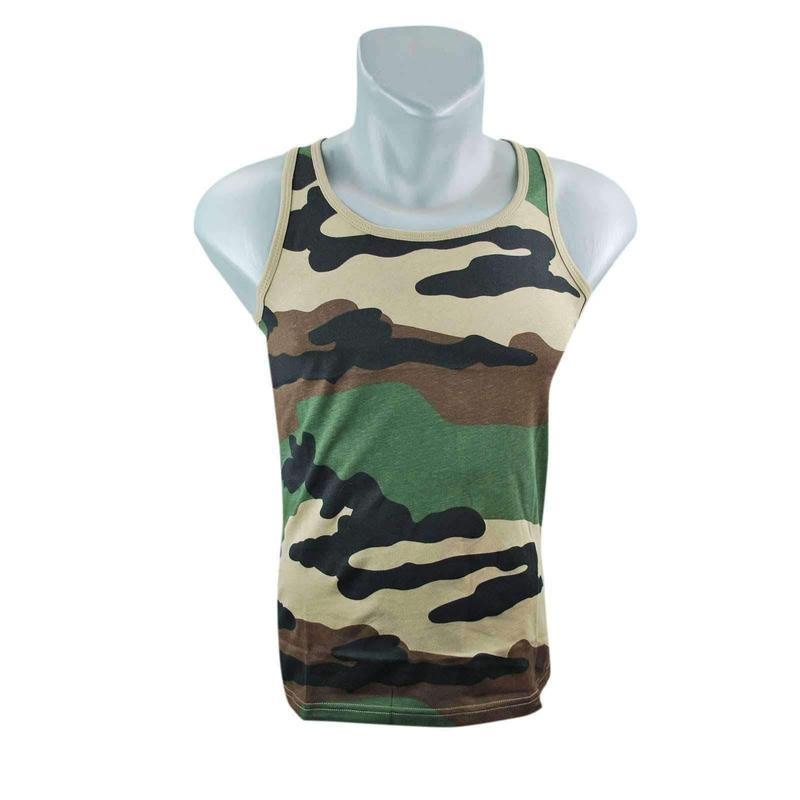 Débardeur Mil-Tec coton single jersey 145 g/m² pour sport et sous-couche estivale