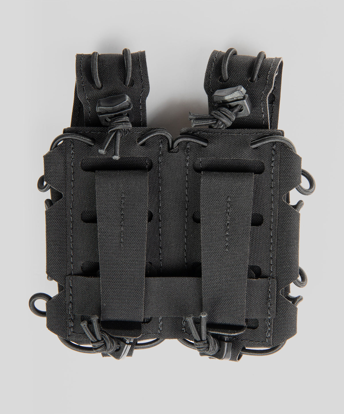 Double porte-chargeur 9 mm GK Dutycall côte à côte sur platine MOLLE