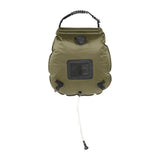 Douche solaire Ares 20 litres en nylon Oxford enduit PVC avec thermomètre intégré
