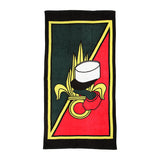 Drap de bain Ares Légion 160 × 80 cm en velours et éponge, grammage 500 g/m²